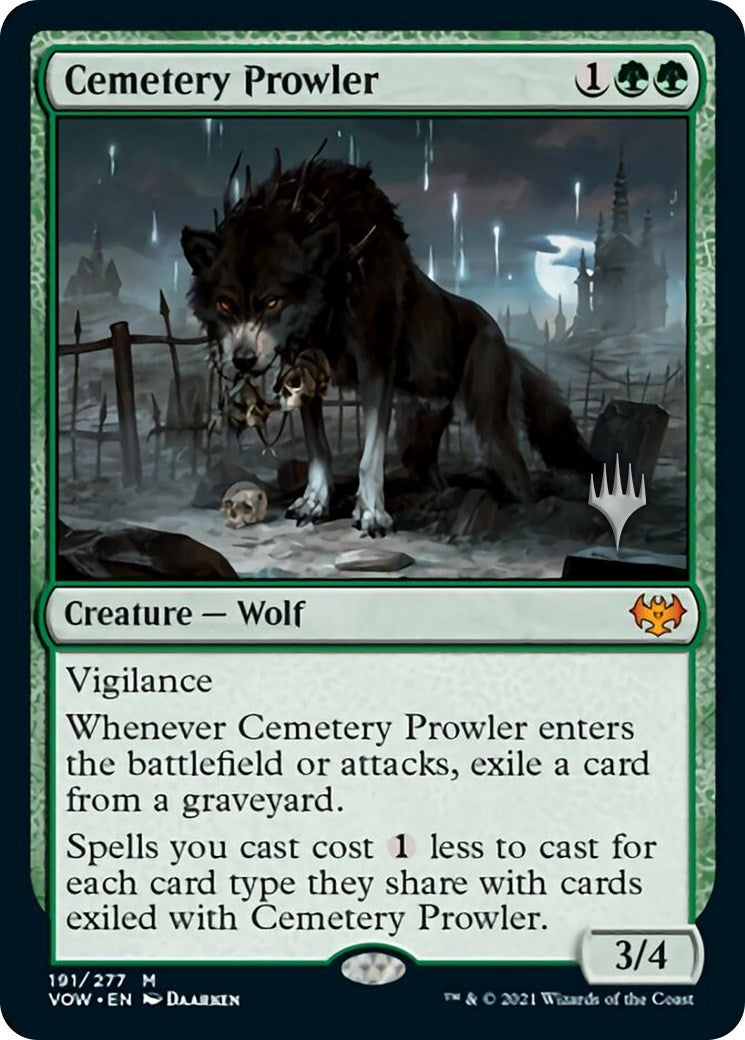 Cemetery Prowler (Promo Pack) [Aetherdrift Promos] | Exor Games Summserside