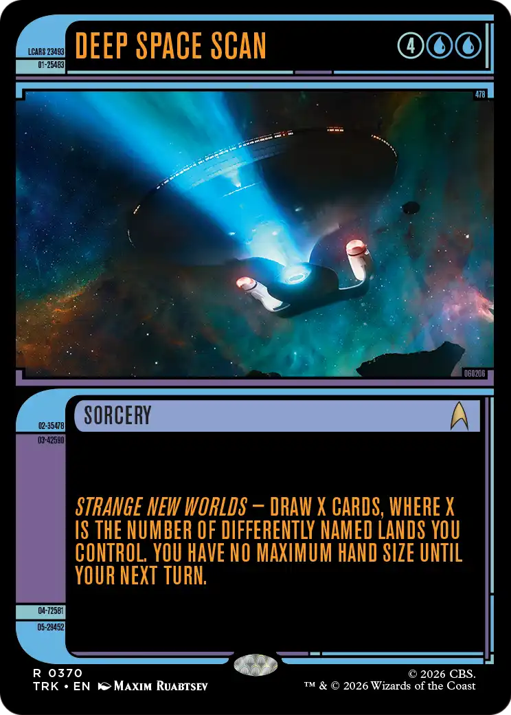 Deep Space Scan (Showcase) [Star Trek] | Exor Games Summserside