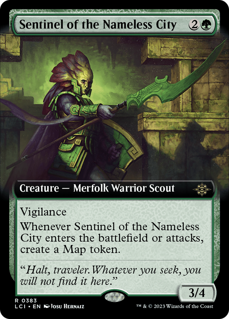 Sentinel of the Nameless City (Extended Art) [The Lost Caverns of Ixalan] | Exor Games Summserside