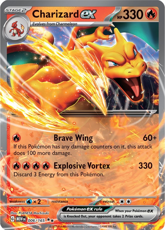 Charizard ex (006/165) [Scarlet & Violet: 151] | Exor Games Summserside