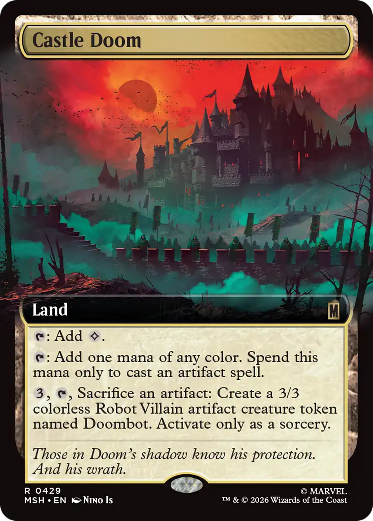 Castle Doom (Extended Art) [Marvel Super Heroes] | Exor Games Summserside