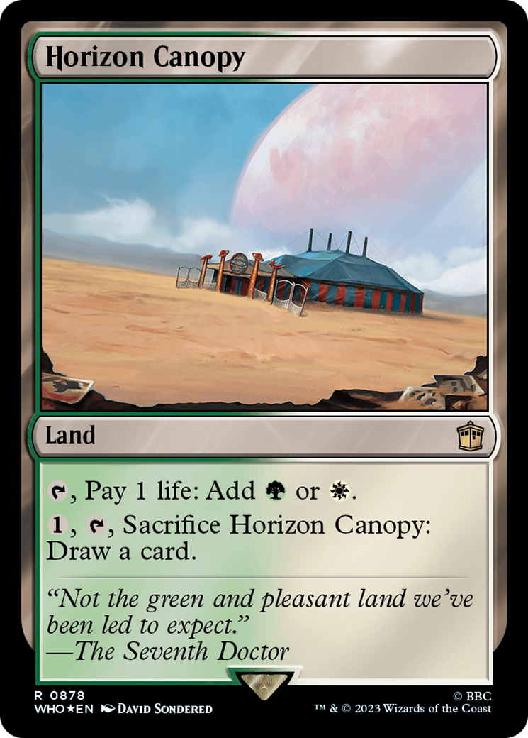 Horizon Canopy (Surge Foil) [Doctor Who] | Exor Games Summserside