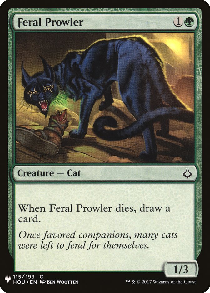 Feral Prowler [Mystery Booster] | Exor Games Summserside