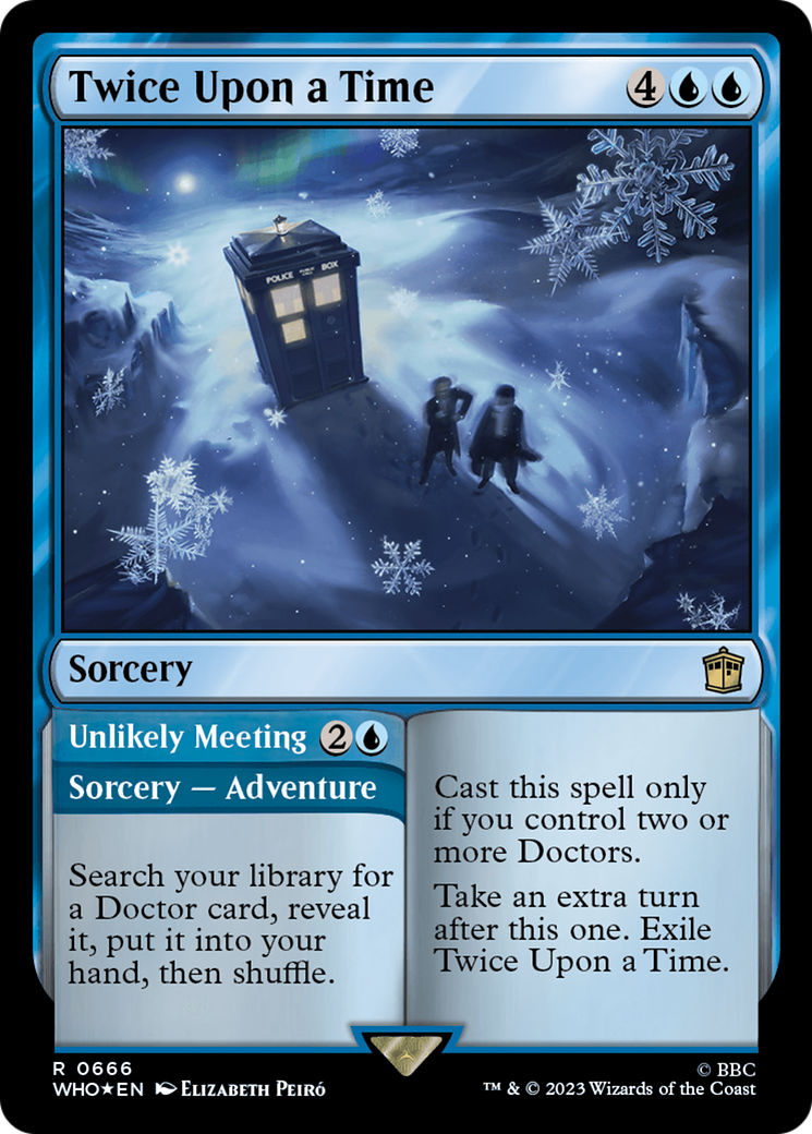Twice Upon a Time // Unlikely Meeting (Surge Foil) [Doctor Who] | Exor Games Summserside