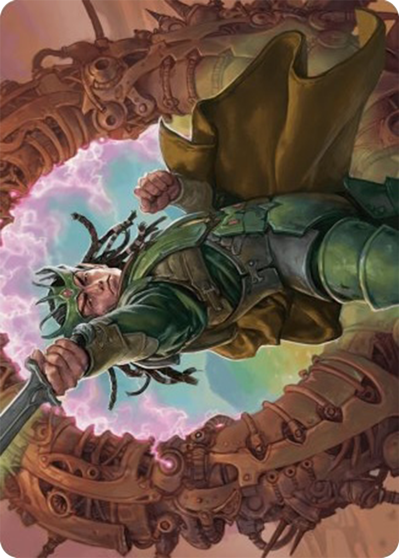 Eladamri, Korvecdal Art Card [Modern Horizons 3 Art Series] | Exor Games Summserside