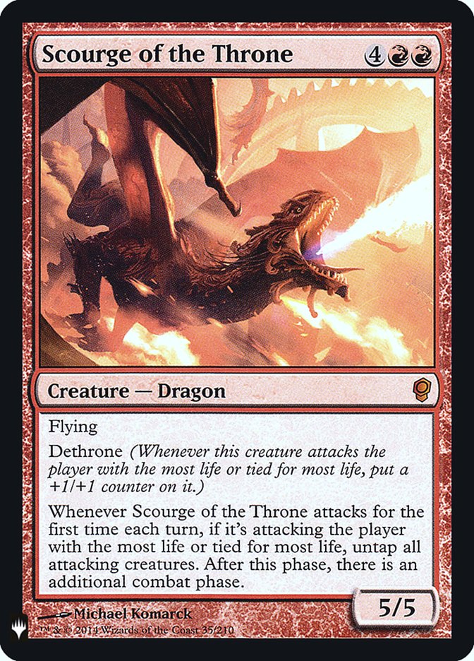 Scourge of the Throne [Mystery Booster] | Exor Games Summserside