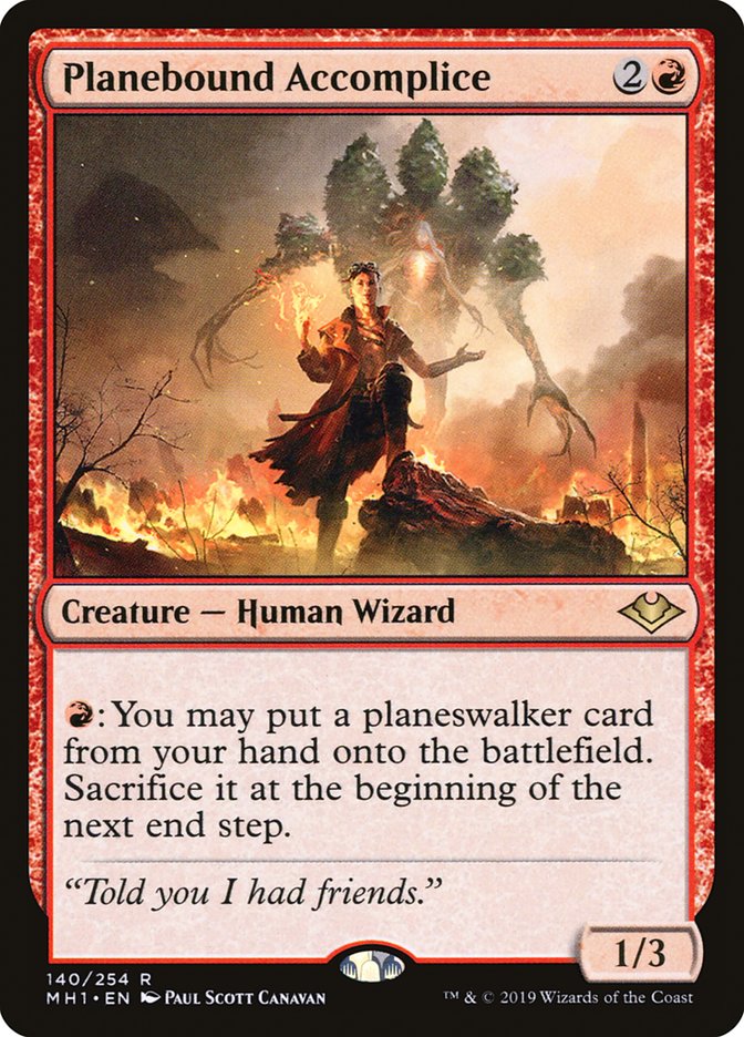 Planebound Accomplice [Modern Horizons] | Exor Games Summserside