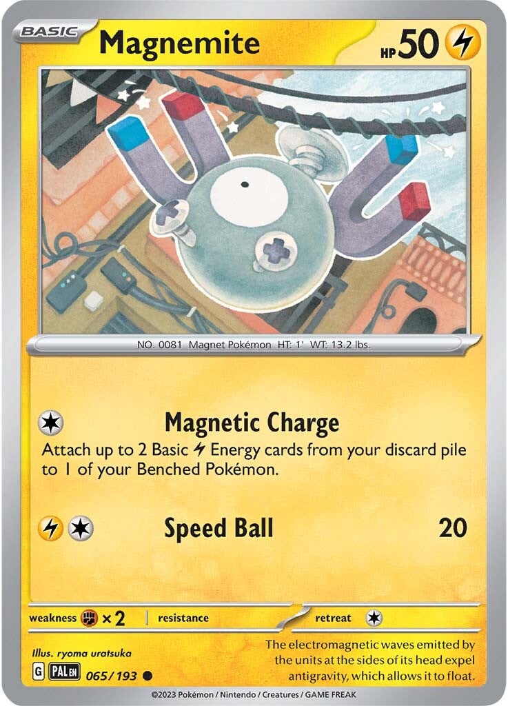 Magnemite (065/193) [Scarlet & Violet: Paldea Evolved] | Exor Games Summserside