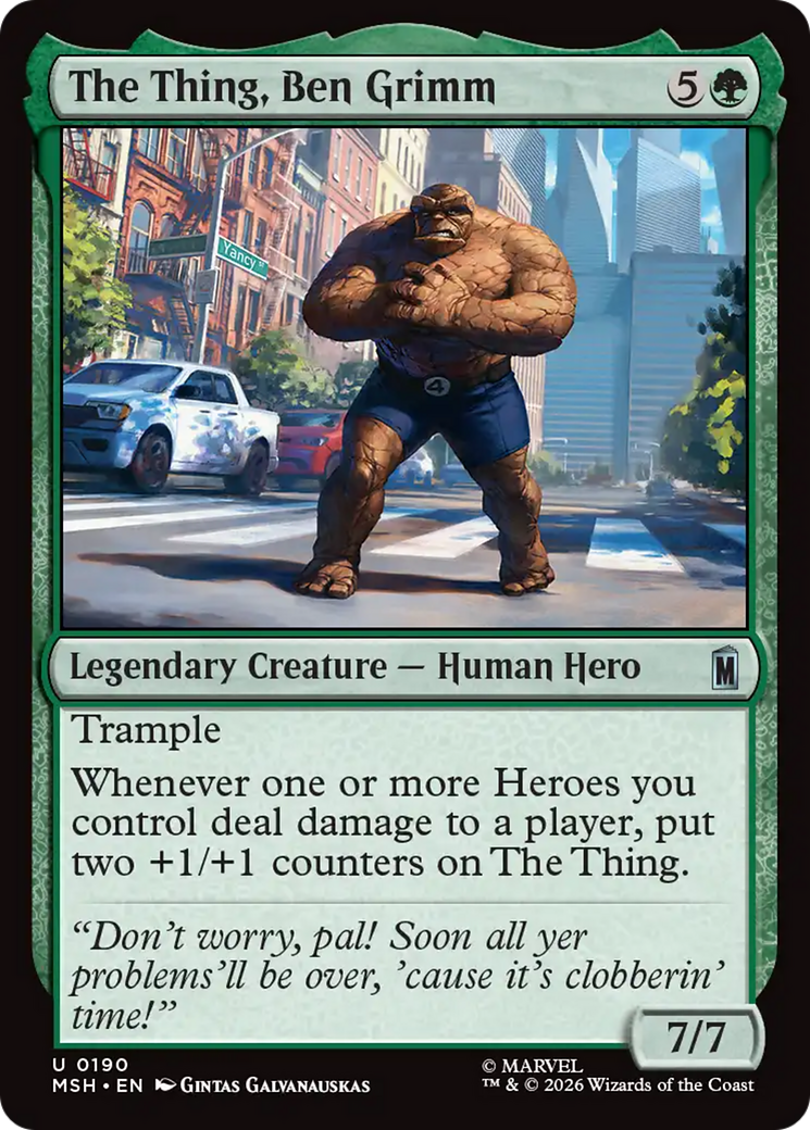 The Thing, Ben Grimm [Marvel Super Heroes] | Exor Games Summserside