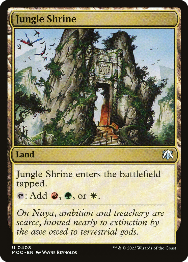 Jungle Shrine [March of the Machine Commander] | Exor Games Summserside