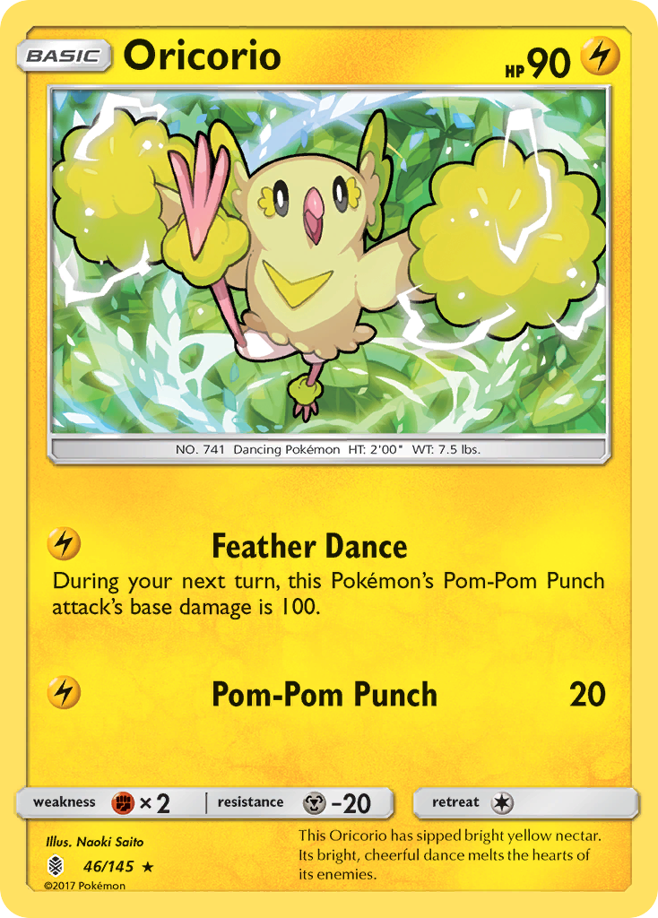 Oricorio (46/145) [Sun & Moon: Guardians Rising] | Exor Games Summserside