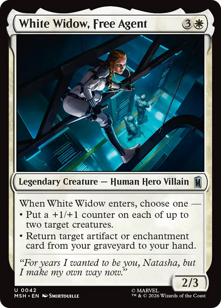 White Widow, Free Agent [Marvel Super Heroes] | Exor Games Summserside