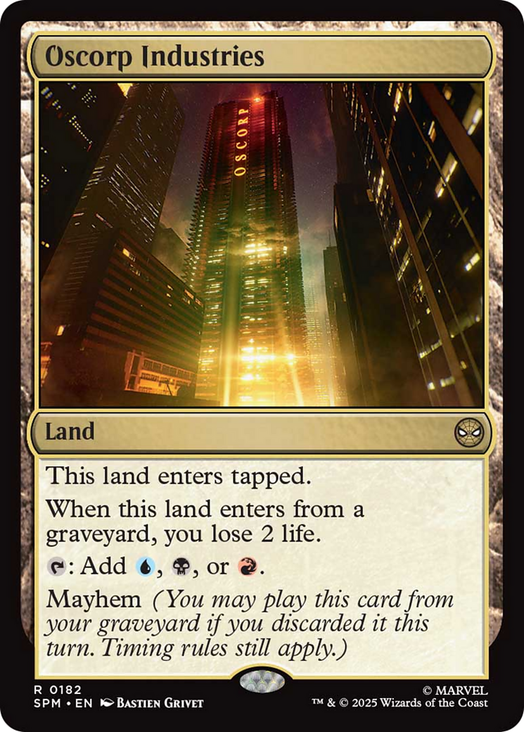 Oscorp Industries [Marvel's Spider-Man] | Exor Games Summserside
