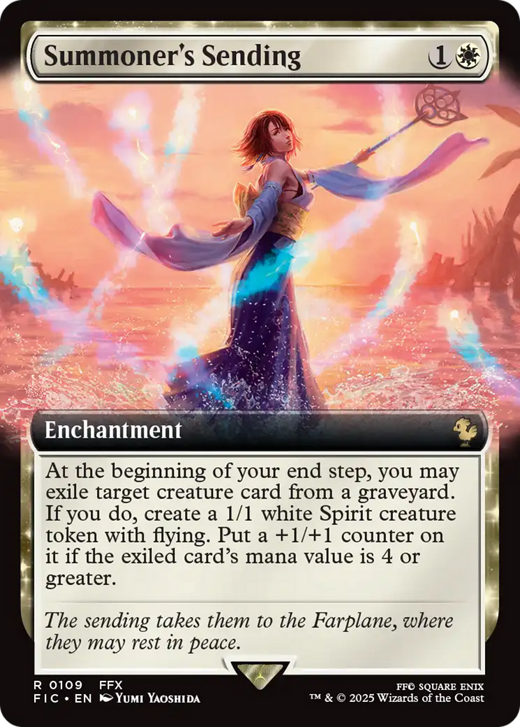 Summoner's Sending (Extended Art) [FINAL FANTASY Commander] | Exor Games Summserside