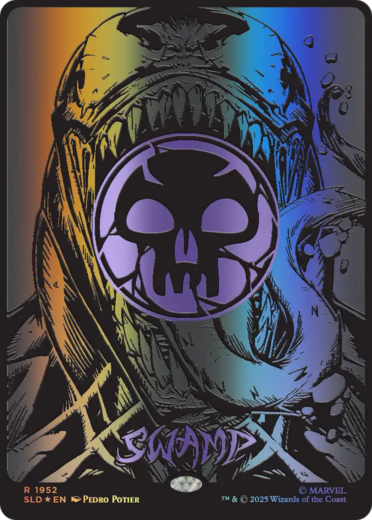 Swamp (1952) (Raised Foil) [Secret Lair Drop Series] | Exor Games Summserside