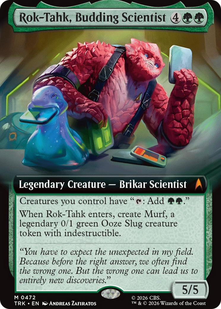 Rok-Tahk, Budding Scientist (Extended Art) [Star Trek] | Exor Games Summserside