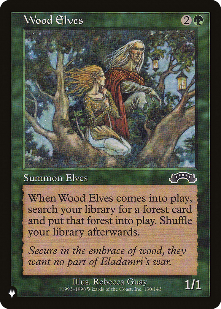 Wood Elves [The List Reprints] | Exor Games Summserside