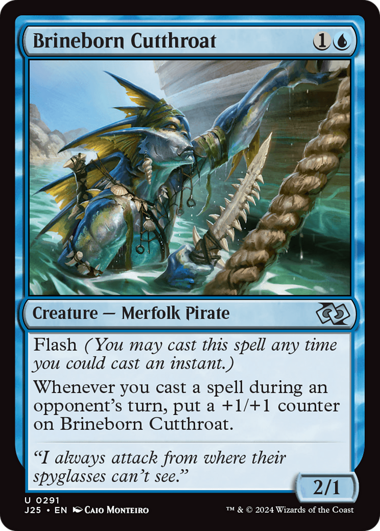 Brineborn Cutthroat [Foundations Jumpstart] | Exor Games Summserside