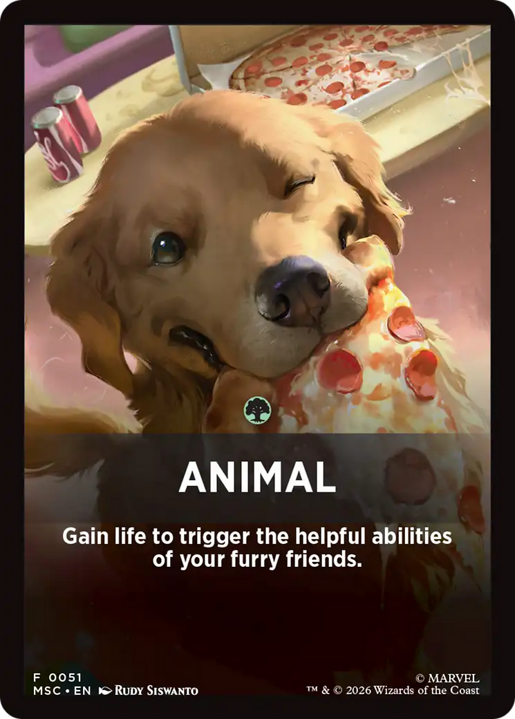 Animal Theme Card [Marvel Super Heroes Commander] | Exor Games Summserside