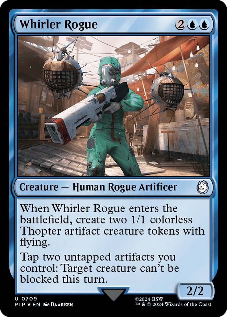 Whirler Rogue (Surge Foil) [Fallout] | Exor Games Summserside