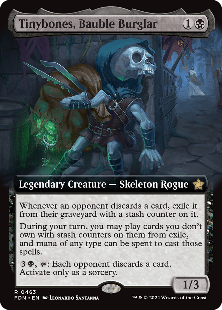 Tinybones, Bauble Burglar (Extended Art) [Foundations] | Exor Games Summserside