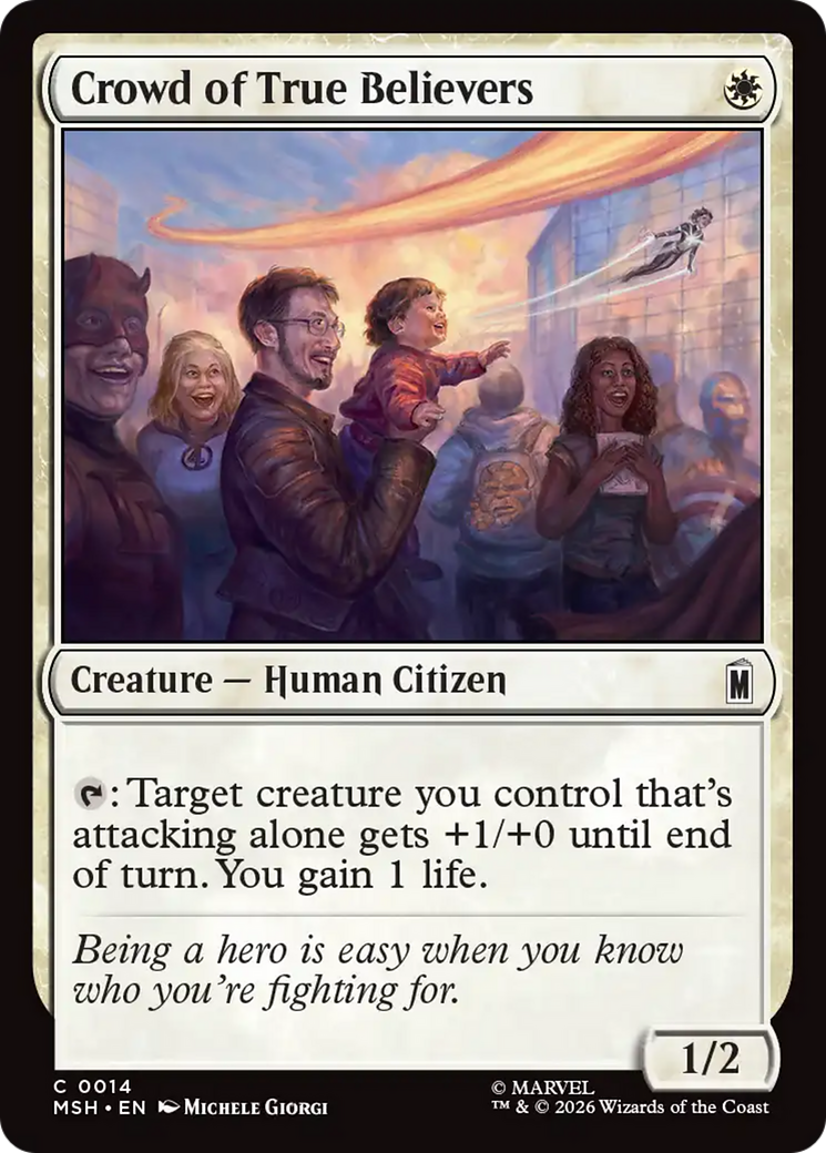 Crowd of True Believers [Marvel Super Heroes] | Exor Games Summserside