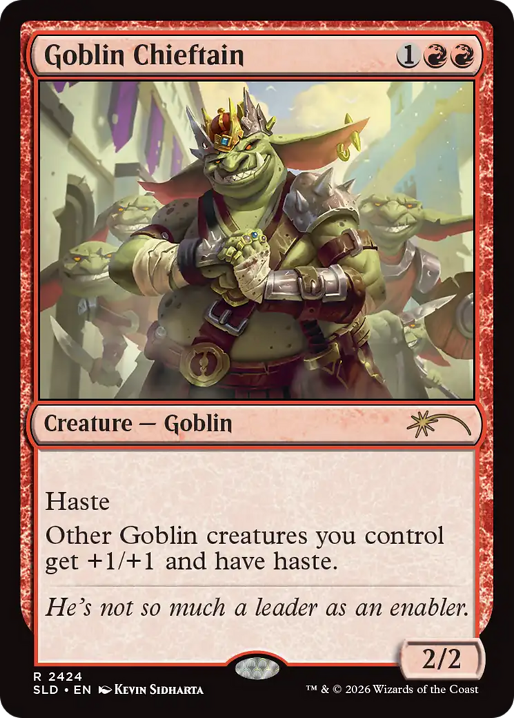 Goblin Chieftain (2424) [Secret Lair Drop Series] | Exor Games Summserside