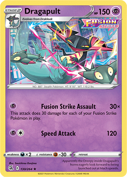 Dragapult (130/264) [Sword & Shield: Fusion Strike] | Exor Games Summserside