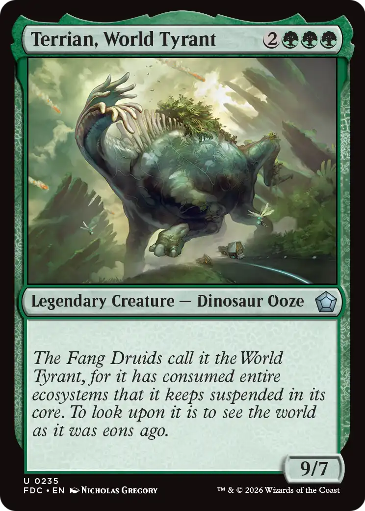 Terrian, World Tyrant [Foundations Commander] | Exor Games Summserside