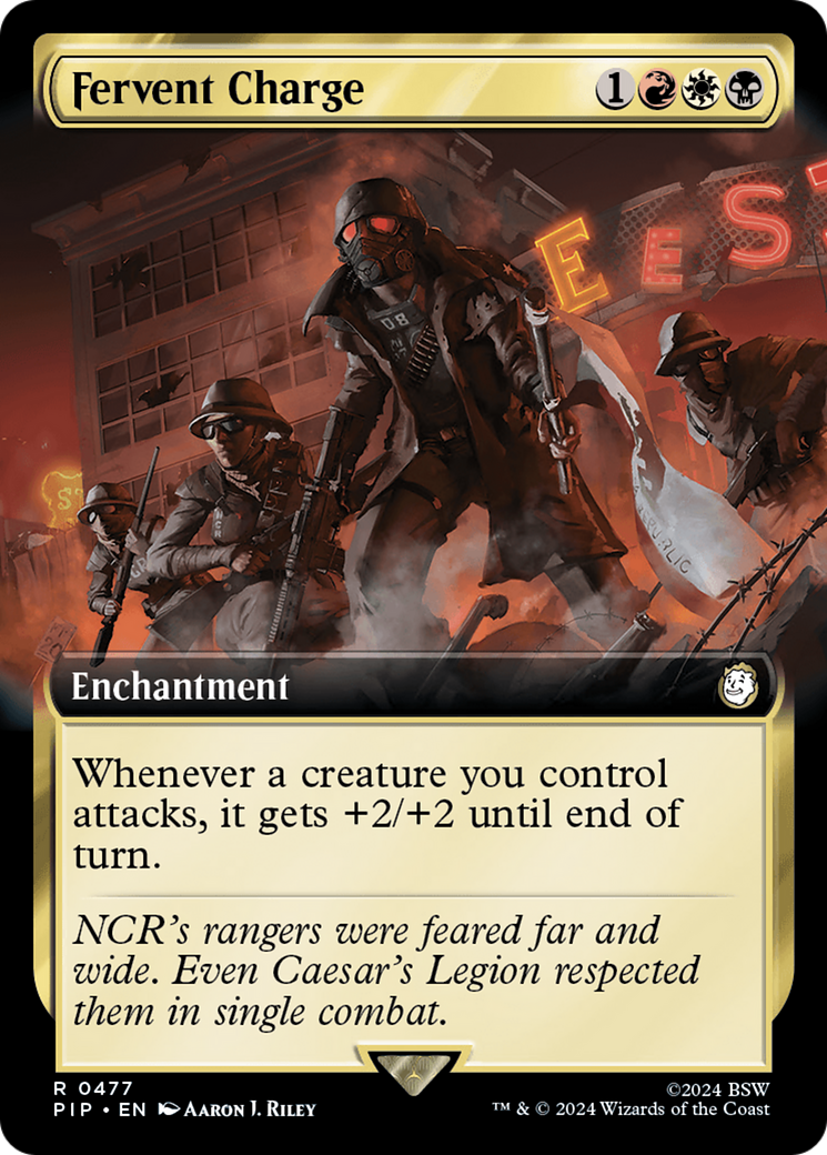 Fervent Charge (Extended Art) [Fallout] | Exor Games Summserside