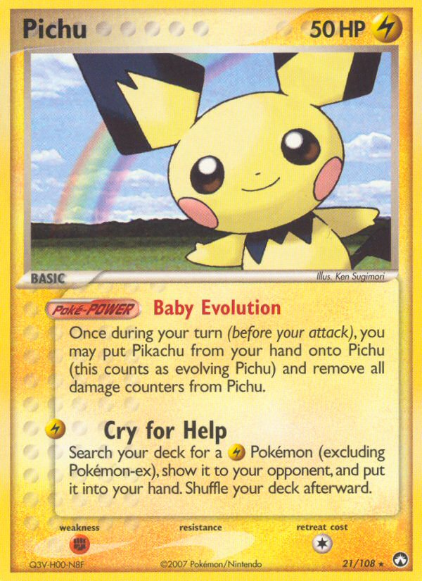 Pichu (21/108) [EX: Power Keepers] | Exor Games Summserside