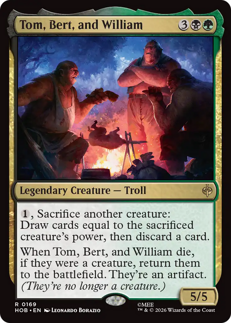 Tom, Bert, and William [The Hobbit] | Exor Games Summserside