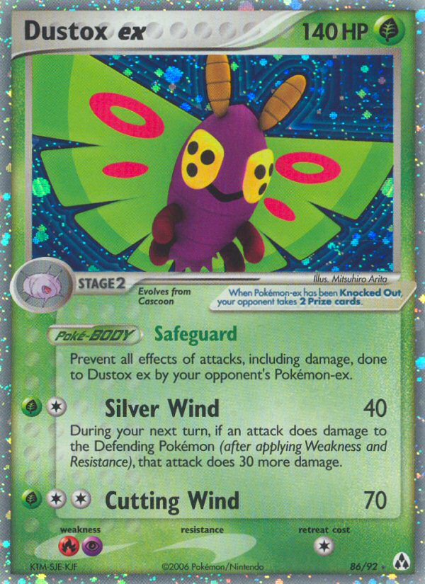 Dustox ex (86/92) [EX: Legend Maker] | Exor Games Summserside
