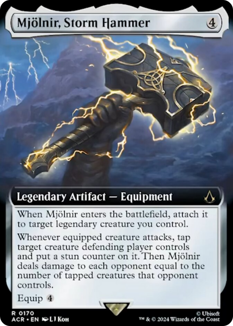 Mjolnir, Storm Hammer (Extended Art) [Assassin's Creed] | Exor Games Summserside