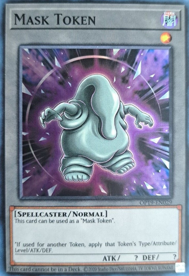 Mask Token [OP19-EN029] Super Rare | Exor Games Summserside