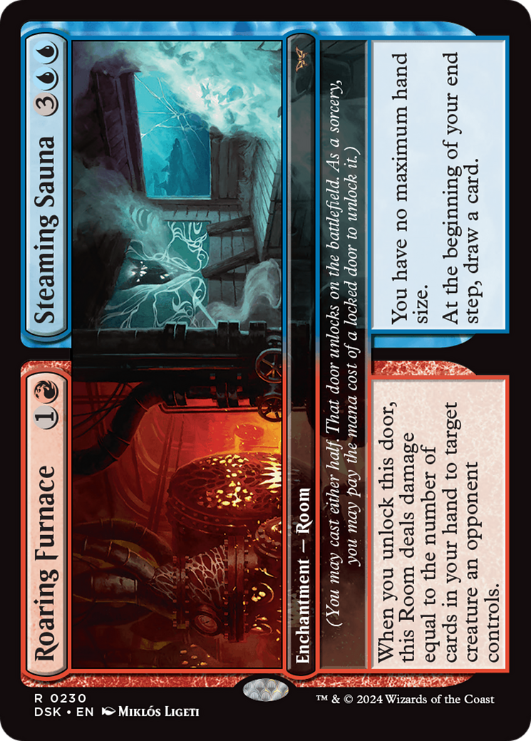 Roaring Furnace // Steaming Sauna [Duskmourn: House of Horror] | Exor Games Summserside