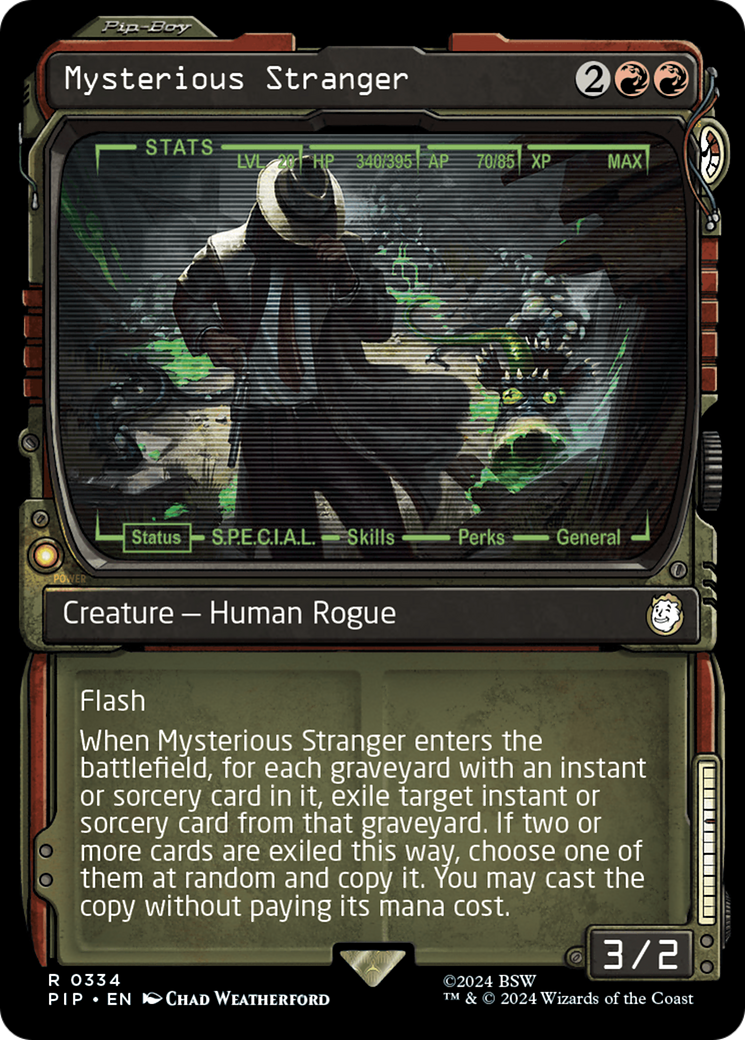 Mysterious Stranger (Showcase) [Fallout] | Exor Games Summserside