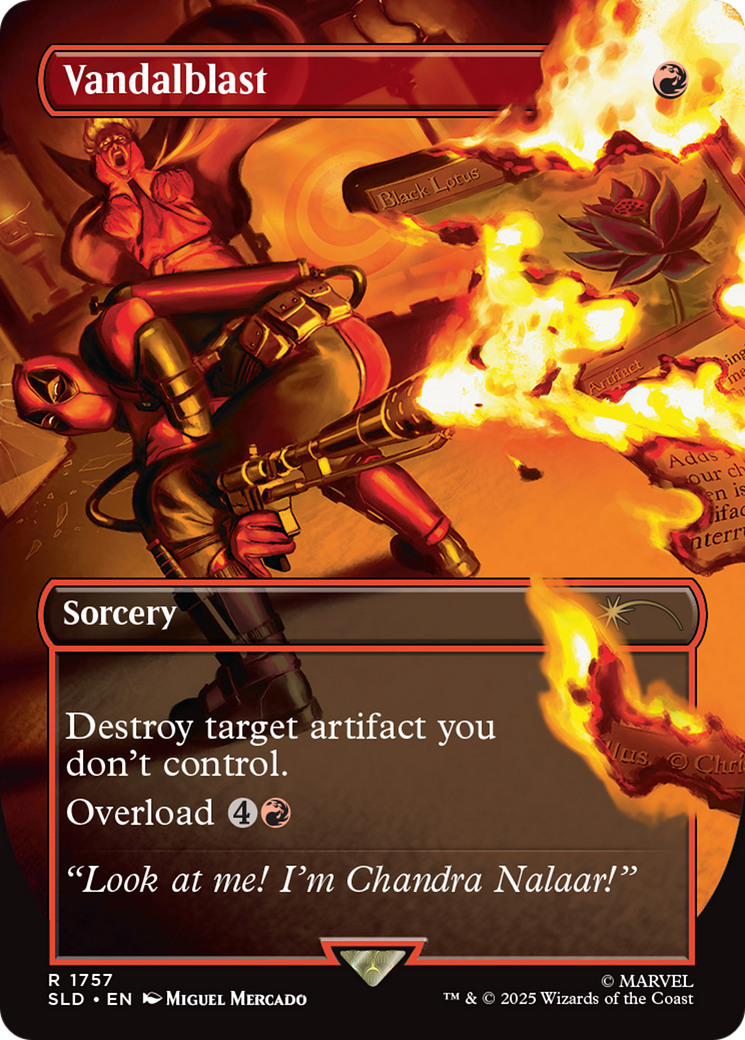 Vandalblast (1757) (Rainbow Foil) [Secret Lair Drop Series] | Exor Games Summserside