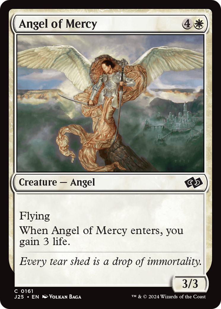 Angel of Mercy [Foundations Jumpstart] | Exor Games Summserside