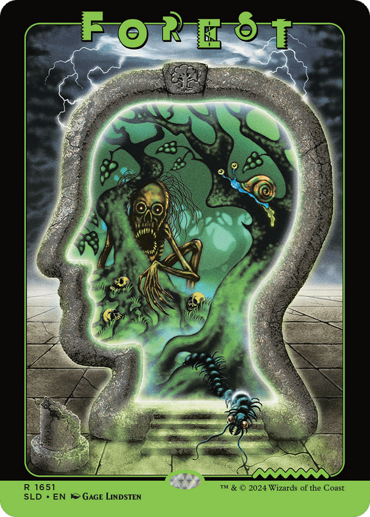 Forest (1651) (Rainbow Foil) [Secret Lair Drop Series] | Exor Games Summserside