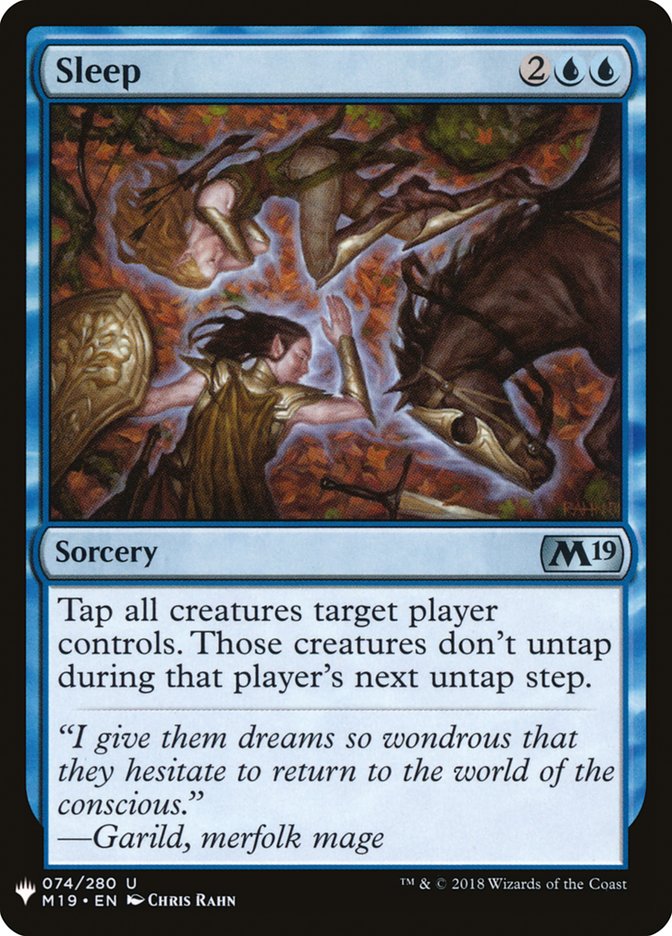 Sleep [Mystery Booster] | Exor Games Summserside