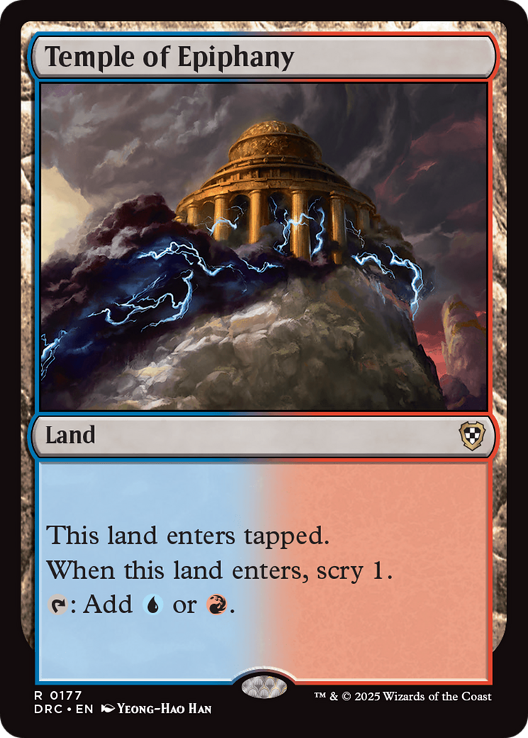 Temple of Epiphany [Aetherdrift Commander] | Exor Games Summserside