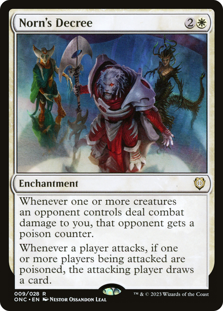 Norn's Decree [Phyrexia: All Will Be One Commander] | Exor Games Summserside