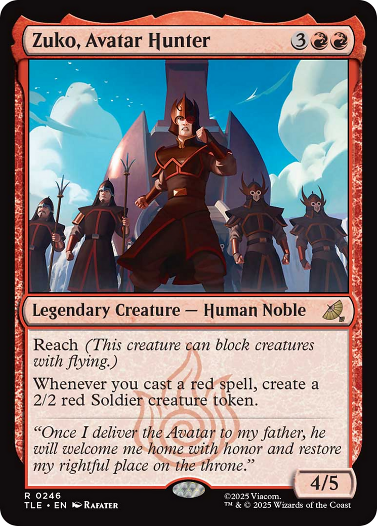 Zuko, Avatar Hunter [Avatar: The Last Airbender: Eternal-Legal] | Exor Games Summserside