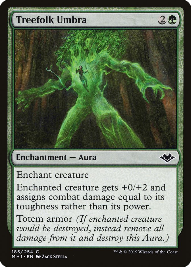 Treefolk Umbra [Modern Horizons] | Exor Games Summserside