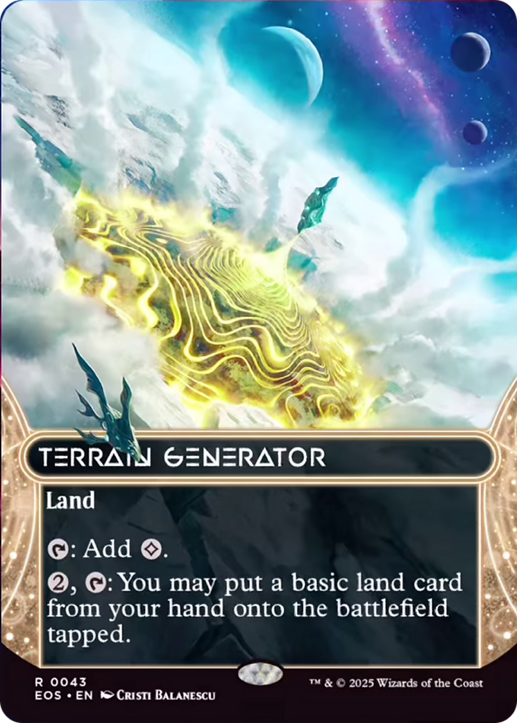 Terrain Generator (0043) (Borderless) [Edge of Eternities: Stellar Sights] | Exor Games Summserside