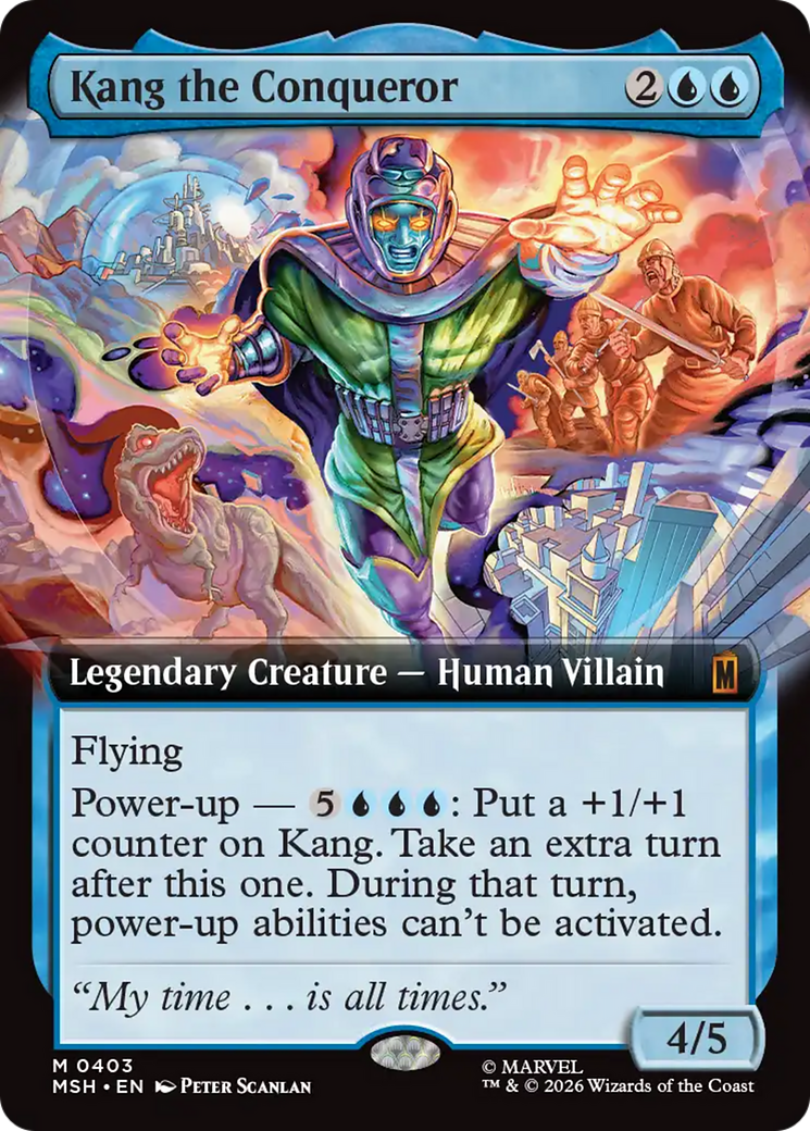 Kang the Conqueror (Extended Art) [Marvel Super Heroes] | Exor Games Summserside
