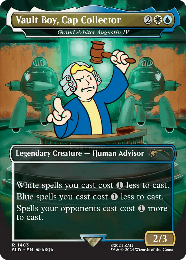 Vault Boy, Cap Collector - Grand Arbiter Augustin IV [Secret Lair Drop Series] | Exor Games Summserside