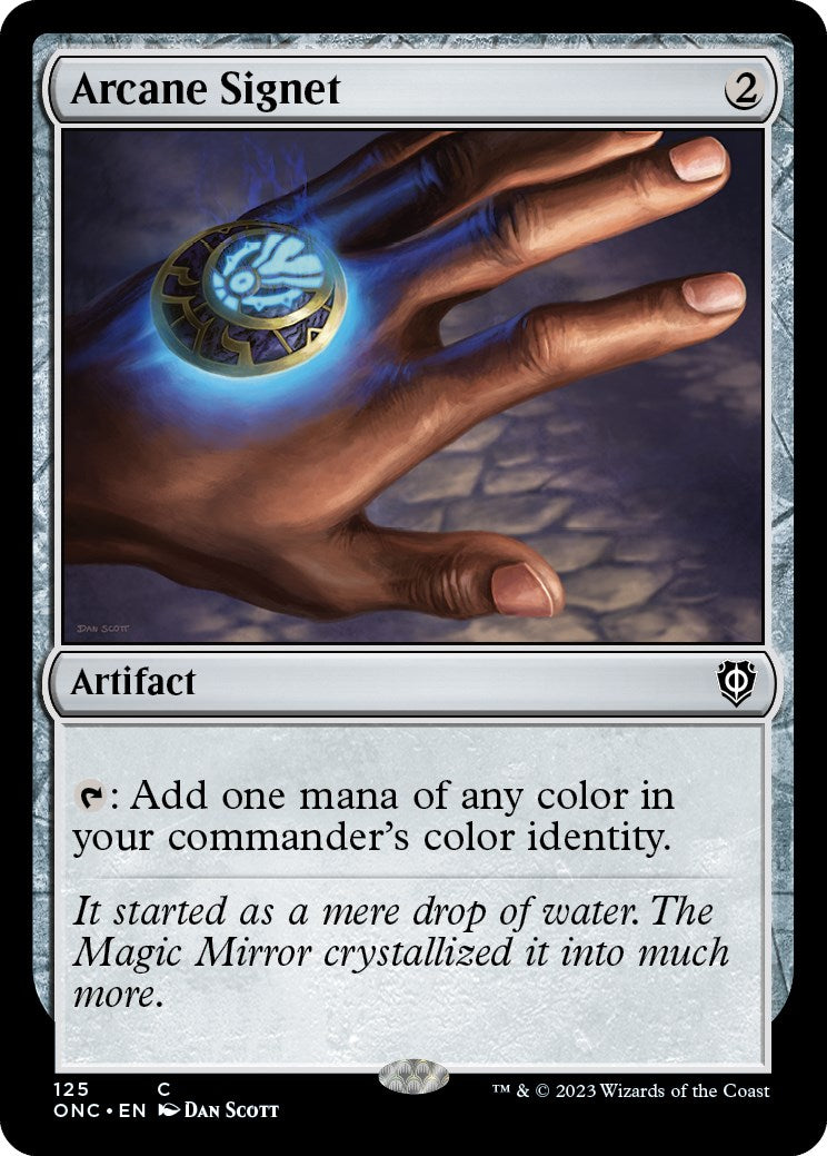 Arcane Signet [Phyrexia: All Will Be One Commander] | Exor Games Summserside