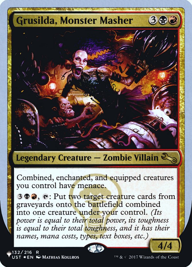 Grusilda, Monster Masher (Unfinity Foil Edition) [The List] | Exor Games Summserside